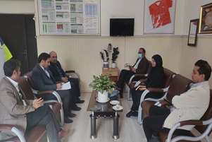 بازدید مسئول HSE دانشگاه علوم پزشکی شیراز از مراکز بهداشتی، درمانی و آموزشی فیروزآباد