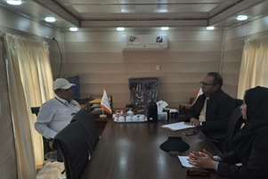 نظارت مستمر بر ایمنی کارگاه‌های ساختمانی؛ بازدید کارشناسان بهداشت حرفه‌ای از پروژه مسکن ملی فیروزآباد