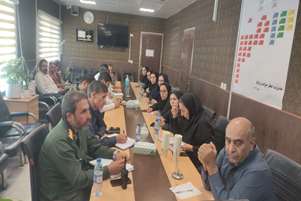 برگزاری جلسه ستاد مدیریت بحران شبکه بهداشت و درمان شهرستان فیروزآباد