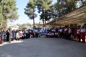 مانور زلزله و حریق در شبکه بهداشت و درمان فیروزآباد برگزار شد