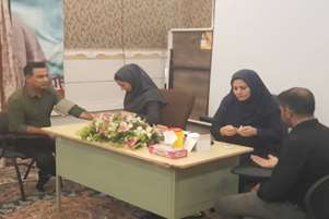 برگزاری کارگاه آموزشی تغذیه سالم با محوریت مصرف نان کامل و پایش سلامت کارکنان اداره گاز فیروزآباد