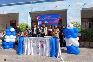 افتتاحیه برنامه سفیران سلامت دانش‌آموزی در مدرسه شهید قاسم‌زاده دو