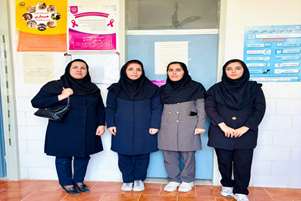 بازدید از عملکرد فراگیران مرکز آموزش بهورزی فیروزآباد در منطقه قیروکارزین
