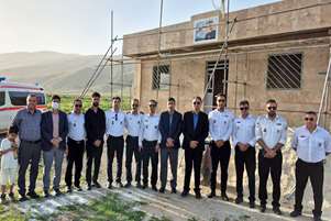 بازدید از روند ساخت پایگاه اورژانس بین جاده ایی  خیرساز بایگان فیروزآباد