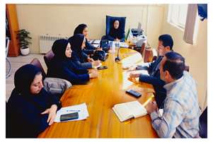  برگزاری جلسه آموزشی جهت مسئولین مراکز شهری و روستایی و آشنایی مسئولین با نقش مدیر ارشد در سامانه سامح