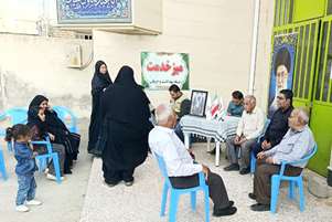 برگزاری میز خدمت سلامت در شهرک شهید مطهری فیروزآباد با حضور سرپرست شبکه بهداشت فیروزآباد