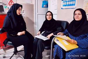 پایش تخصصی بیمارستان حضرت قائم (عج) به عنوان بیمارستان دوستدار مادر و کودک و مراکز خدمات جامع سلامت در فیروزآباد با هدف ارتقای سلامت مادر و نوزاد 