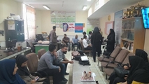 برگزاری برنامه غربالگری قند و فشار خون به همراه آموزش CPR در آموزشگاه شهید سلیمانی به مناسبت هفته سلامت