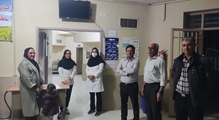 بازدید مسئول ستاد توسعه و گسترش شبکه بهداشت از شیفت عصر مرکز جایدشت هم‌زمان با آغاز ارائه خدمات
