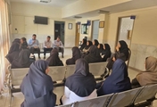 نشست بررسی مشکلات مرکز خدمات جامع سلامت شهید جهانی با حضور رییس شبکه بهداشت و درمان فیروزآباد برگزار شد