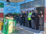 مدیران حوزه سلامت فیروزآباد روز دانش‌آموز را در مدرسه پروین اعتصامی جشن گرفتند