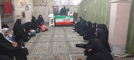 برگزاری جلسه آموزشی به مناسبت هفته سلامت بانوان در مسجدالنبی فیروزآباد