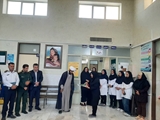 تجلیل امام‌جمعه و مسئولان میمند از پرستاران مرکز خدمات جامع سلامت شبانه‌روزی به مناسبت روز پرستار