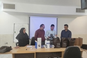 اهدای تجهیزات ایمنی مقابله با حوادث شیمیایی توسط کارخانه سیمان فارس نو به تیم بهداشت حرفه‌ای فیروزآباد
