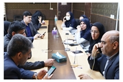 برگزاری جلسه مشترک ستاد مدیریت بحران شبکه بهداشت و درمان و بیمارستان حضرت قایم (عج) شهرستان فیروزآباد
