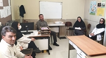 بازدید از مراکز احمدآباد و جایدشت توسط سرپرست شبکه بهداشت و درمان فیروزآباد